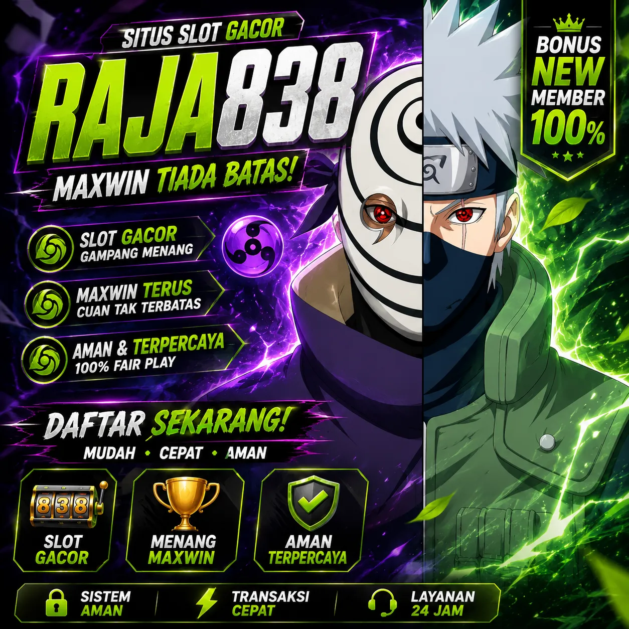 RAJA838 Banner
